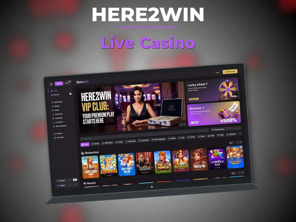 Here2win - Live Casino