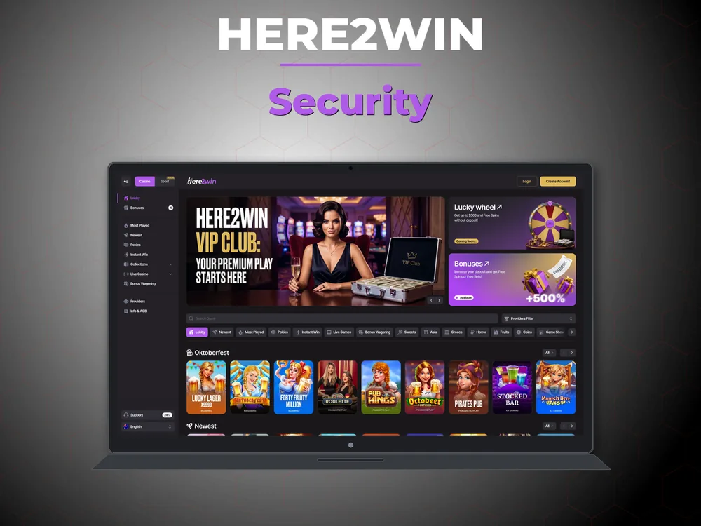 Here2win - Security