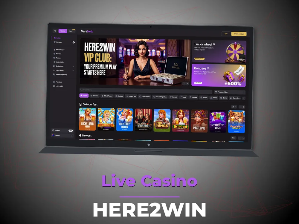 Here2win - Live Casino
