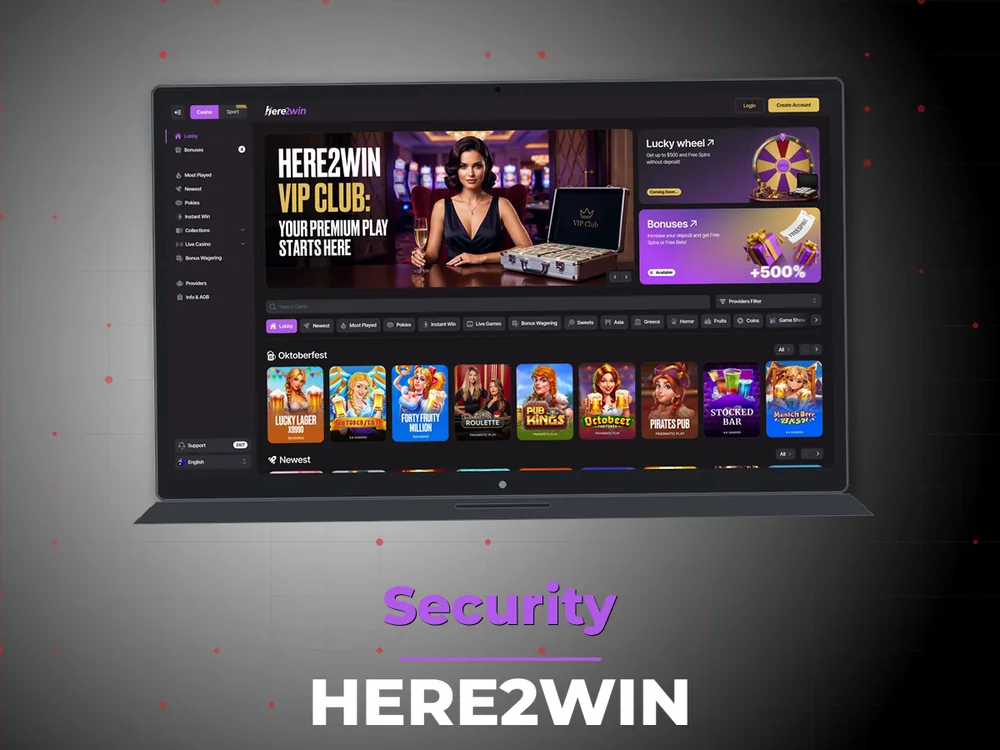Here2win - Security